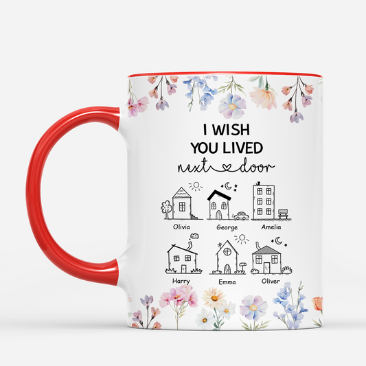 4539MUS2 custom gifts for best friends i wish you lived next door mug_ 4539M8N5F