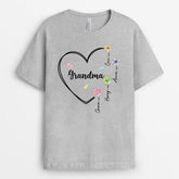 4540AUS2 custom mothers day gifts for grandma first mom now grandma shirt 4540A5DAA