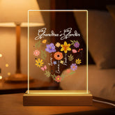 4541LUS2 mommys garden night light personalized gifts for momgrandma 4541lslta