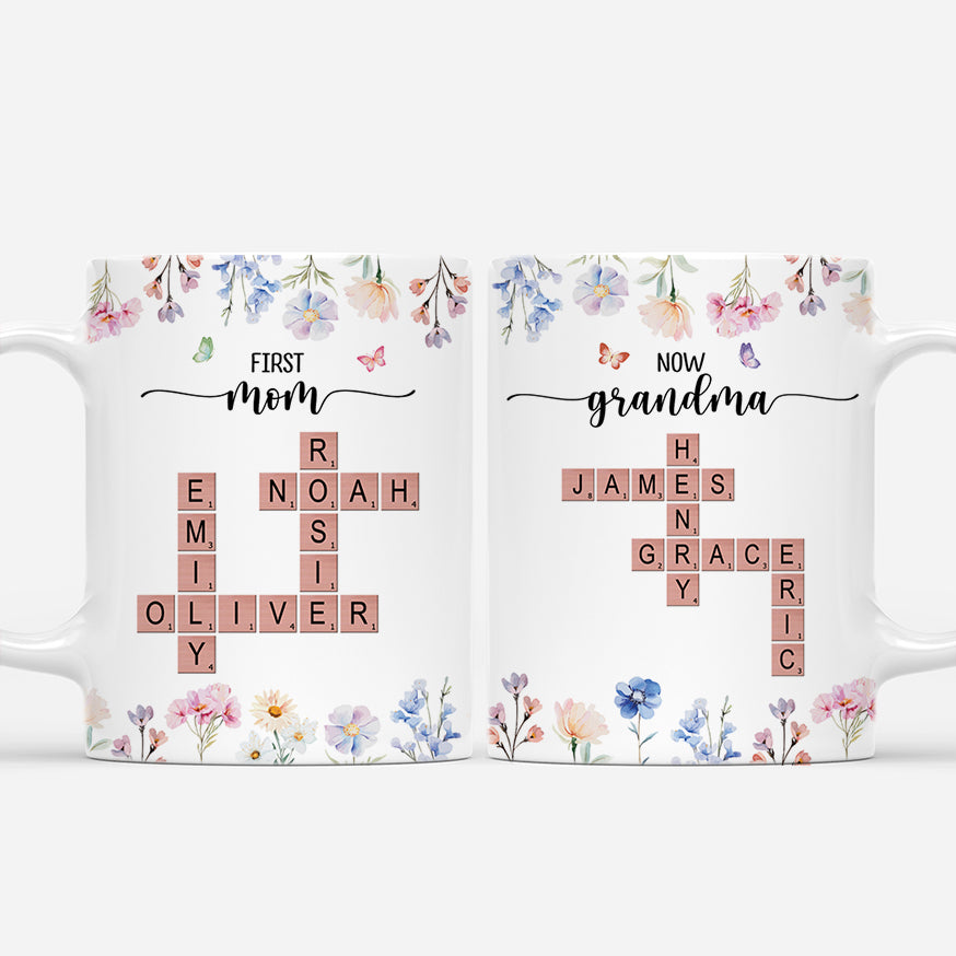 4542MUS1 personalized gifts for grandma first mom now grandma mug 4542M3T5A