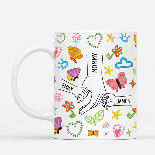 4549MUS1 personalized mother gifts cute and colorful mugs for mom 4549M