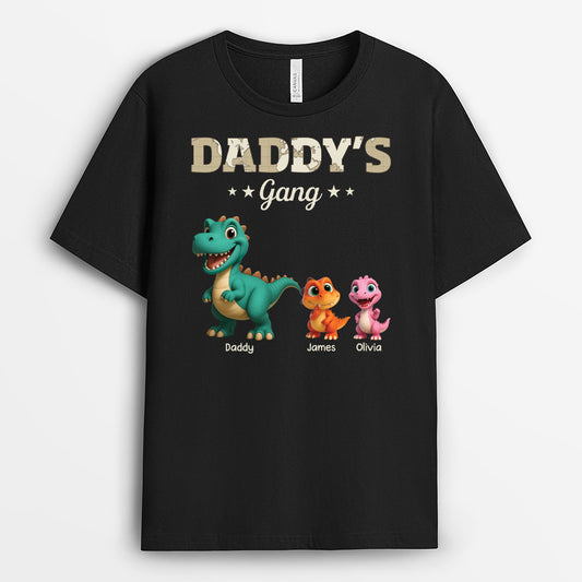 4560AUS1 personalized dad shirts dinosaur gifts for fathers day 4560A3T5B