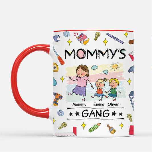 4566MUS2 personalized fathers day gifts for dad daddys gang mug 4566M3M0B