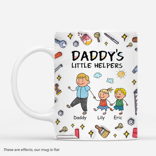 4578MUS1 3d printing effect custom dad gifts_ daddys little helpers mug 4578M_fc9d414b b64a 487b 83f3 c5b088b0d667