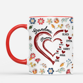 4590MUS2 3d printing effect personalized mugs with names gifts for grandma 4590M