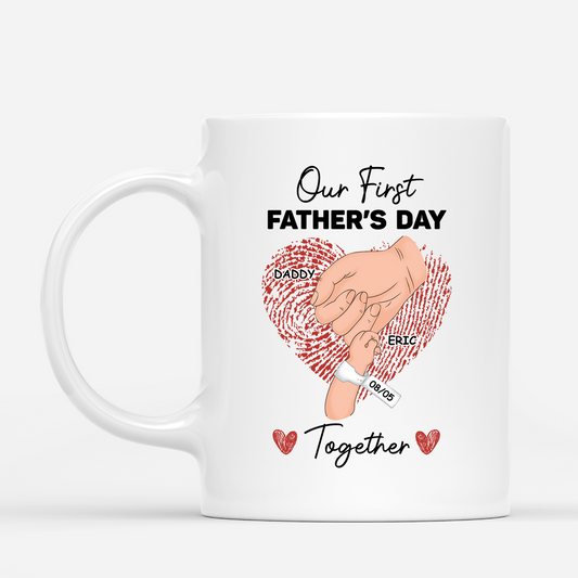 4594MUS1 custom first fathers day mug fathers day gifts for first time dads_ 4594MTH3B