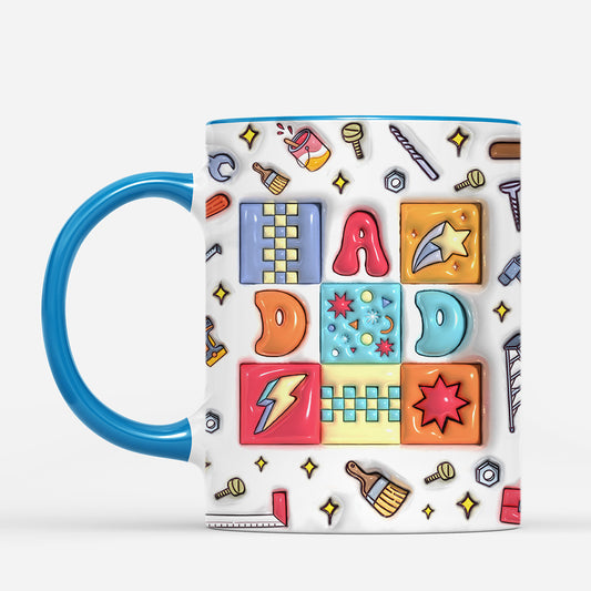 4605MUS2 3d printing effect custom dad mug with 3d effect cute dad gift 4605M565B_00f13aa1 894f 472c b8ae 3e9072007e92