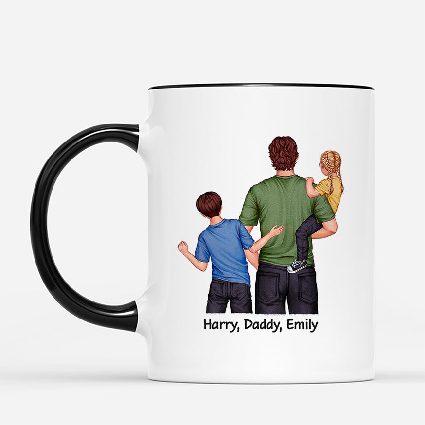 4608MUS2 personalized gift for dad dad the man the myth the legend mug 4608MKL5B
