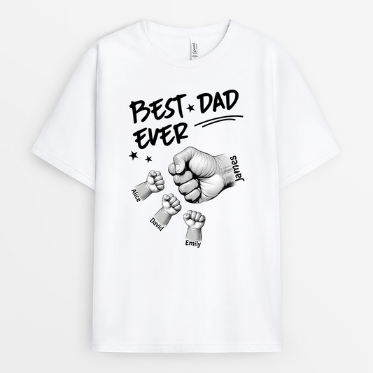 4609AUS1 personalized fathers day shirts for dad best dad ever gifts 4609A
