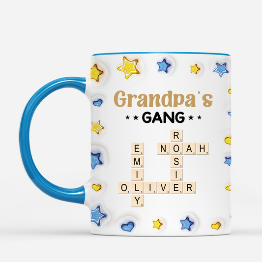 4615MUS2 3d printing effect custom crossword mugs for dad unique fathers day gifts 4615MTH0B