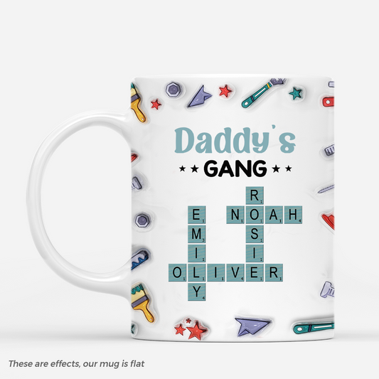 4617MUS1 3d printing effect customized mugs for dad best fathers day gifts 4617MTH0B