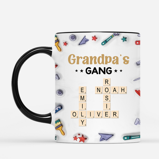 4617MUS2 3d printing effect customized mugs for dad best fathers day gifts 4617MTH0B