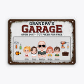 4623EUS2 personalized metal garage signs_ unique gifts for father 4623E