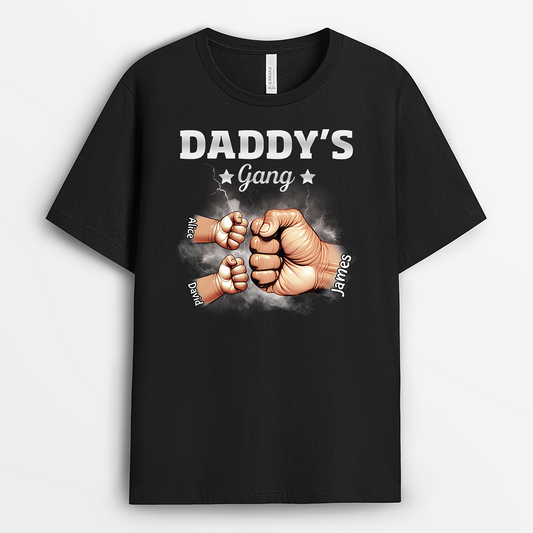 4625AUS1 Personalized Dad Shirts Cool Gifts for Dad Daddy Gang 4625AKH5B