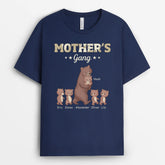 4633AUS2 personalized gifts for dad cute papa bear shirt with names 4633AKK3B