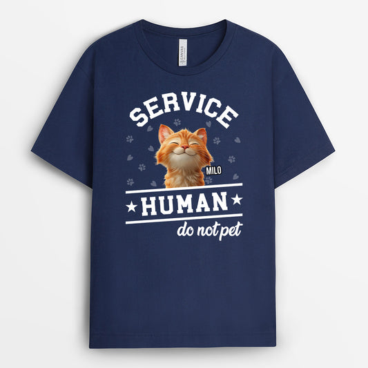 4639AUS2 custom cat shirts cat lover gifts service human do not pet_ 4639A8IMD