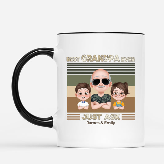 4644MUS2 custom dad gifts for fathers day best dad ever mug 4644M5T0B