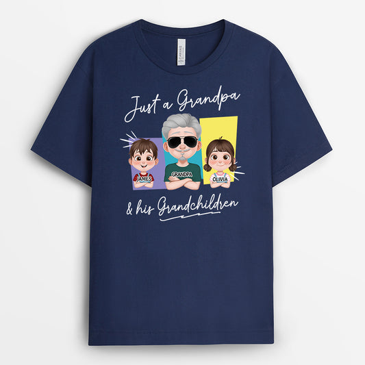 4661AUS2 custom fathers day gifts from daughter dad and daughter shirt_ 4661AKYNB_jpg