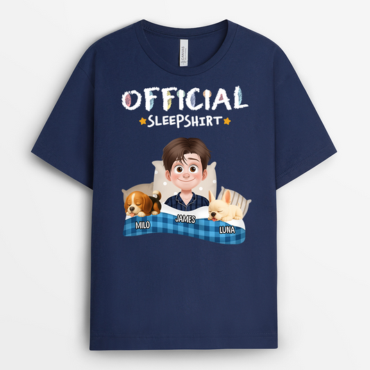 4666AUS2 personalized sleep shirts with dogs cute dog mom presents 4666A3N0C