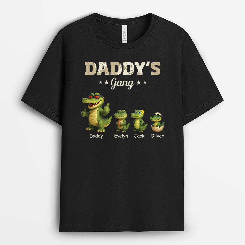 4667AUS1 custom gifts for dad fathers day_ crocodile shirts for dad 4667A3H5B