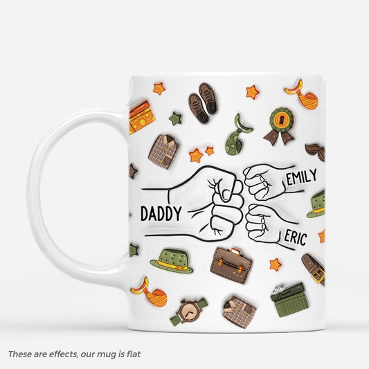 4673MUS1 3d printing effect custom mugs for fathers day best dad gifts 4673M365B