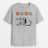 4677AUS2 customized fathers day shirts with names cool gifts for daddy 4677AKH0B