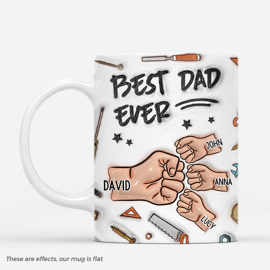 4695MUS1 3d printing effect customized fathers day presents best dad ever mug 4695MKL5B_376cfec6 bb87 4a64 b22c 304c80c38a4a
