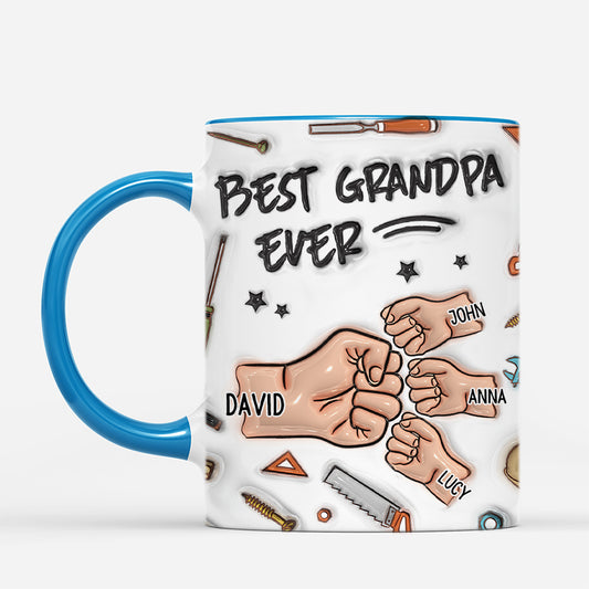 4695MUS2 3d printing effect customized fathers day presents best dad ever mug 4695MKL5B