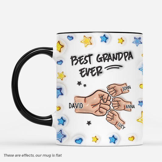 4701MUS2 3d printing effect customized gifts for dad cute best dad ever mug 4701M6T5B