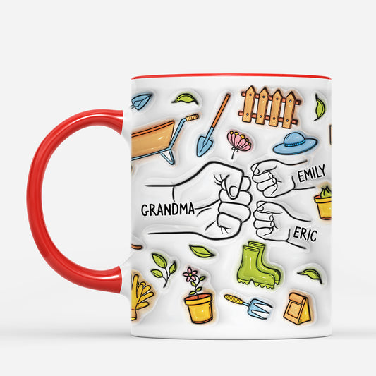 4710MUS2 3d printing effect personalized gifts for parents gardening mug 4710M5K5B