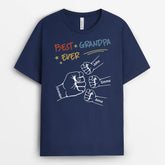 4712AUS3 personalized dad gifts for fathers day best dad ever shirt 4712A5Q5B
