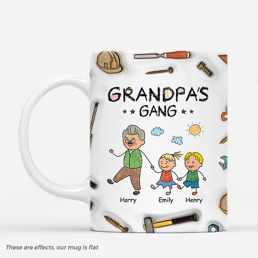 4717MUS1 3d printing effect personalized grandpa mugs grandpa fathers day gifts_ 4717M5M8B
