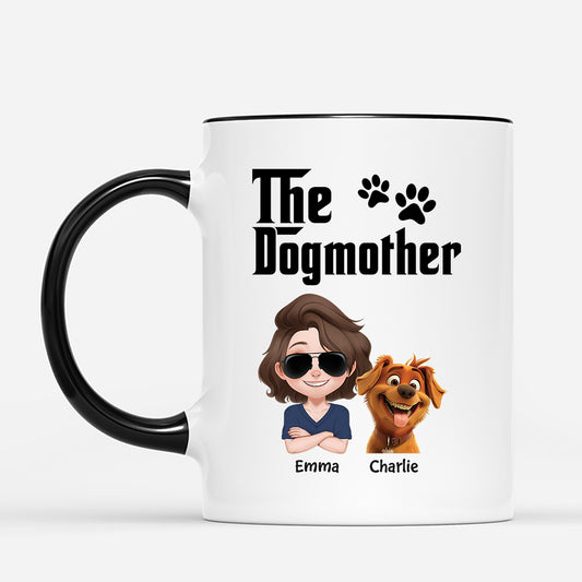 4725MUS2 personalized dog dad gift for fathers day the dogfather mug 4725MKM0C