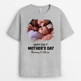 4734AUS2 personalized first fathers day t shirt custom picture gift 4734AKQ5B