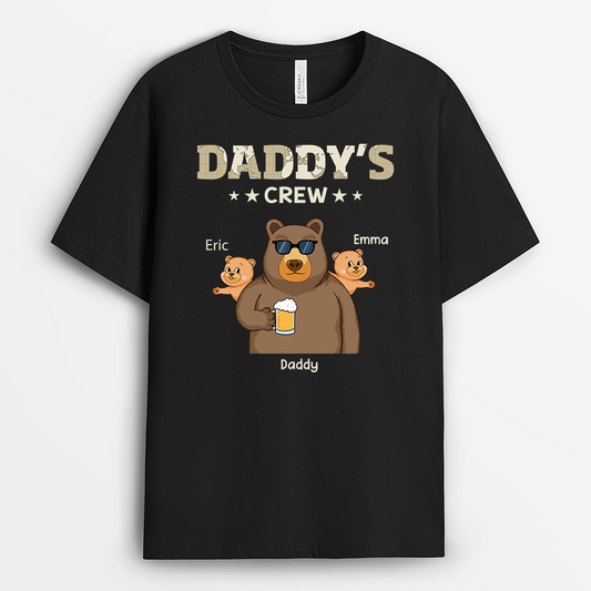 4740AUS1 personalized father gifts cute papa bear shirts with names 4740A3H7B