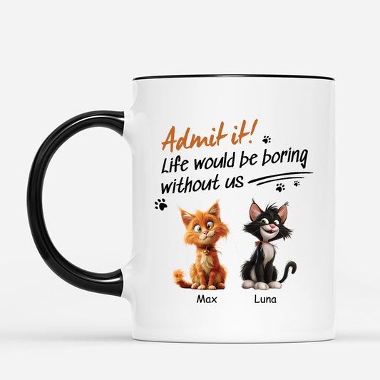 4756MUS2 personalized gifts for cat lovers funny mugs with cats 4756M