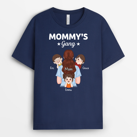4769AUS2 personalized fathers apparel daddys gang t shirt 4769A3H0B