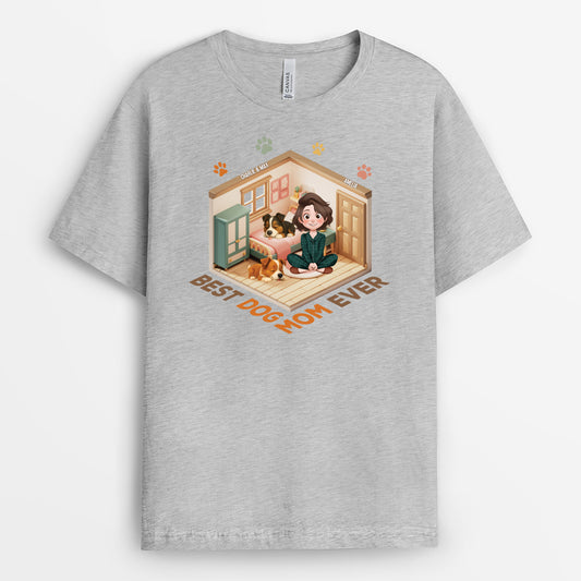 4775AUS2 personalized dog gifts for owners best dog dad ever shirt 4775A