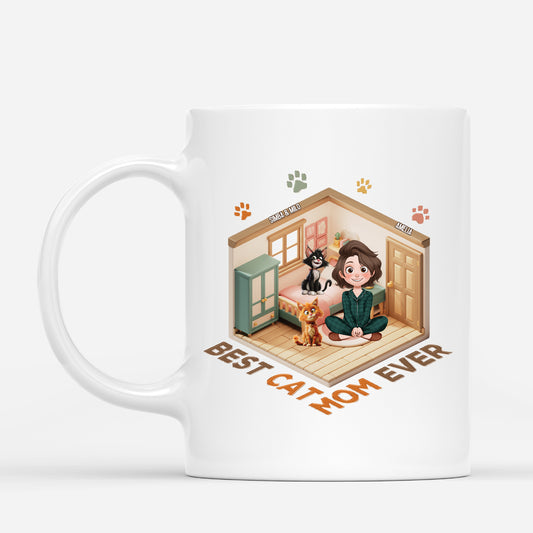 4775MUS1 personalized cat gifts for humans best cat dad ever mug 4775M5M0D