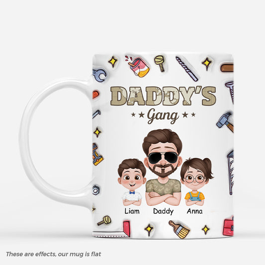 4777MUS1 3d printing effect personalized dad coffee mug fathers day gift 4777M3T0B