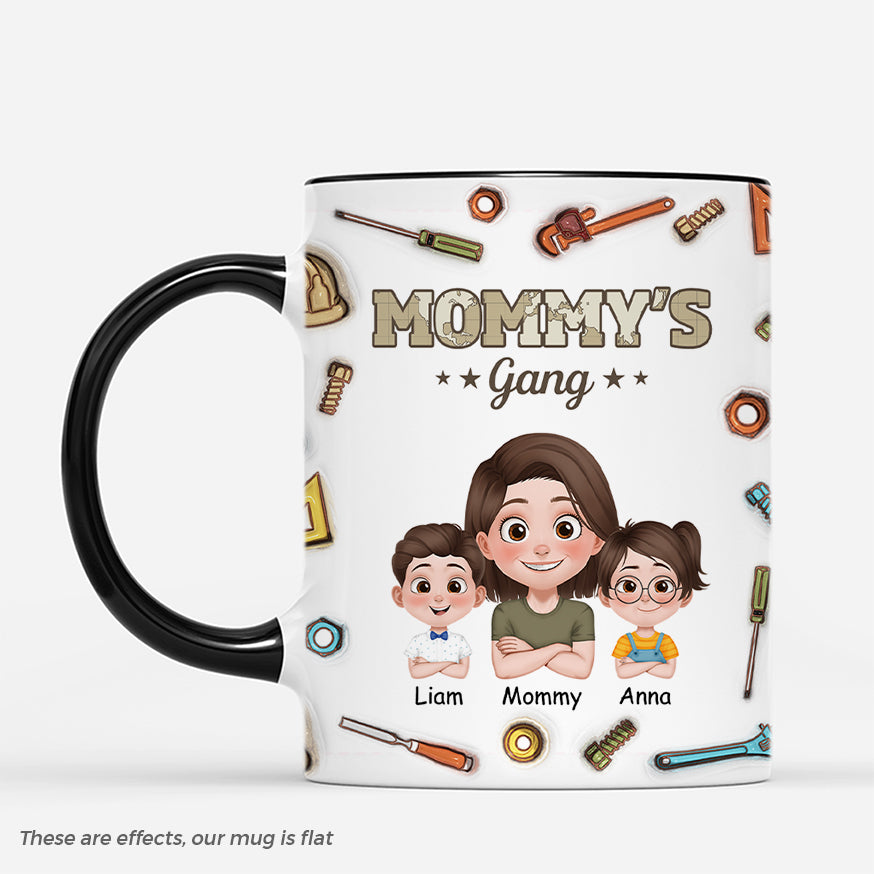 4778MUS2 3d printing effect personalized dad mug cool fathers day gift 4778M3T0B