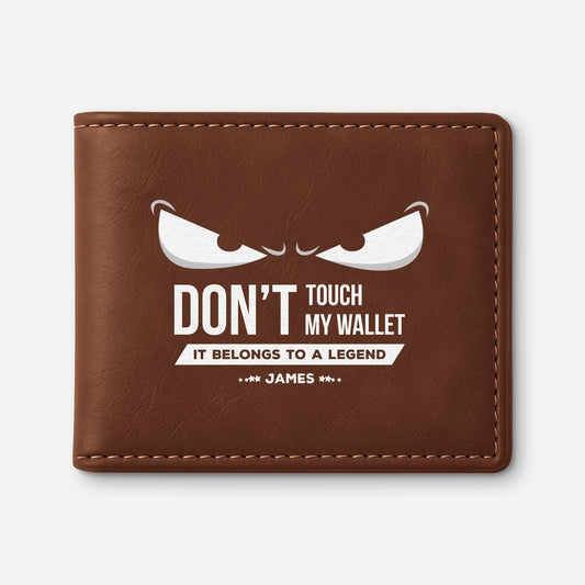 4791JUS1 personalized funny gifts for him had money now kids leather wallet 4791J5K5B