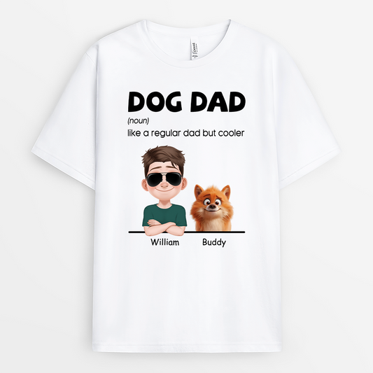 4808AUS1 personalized dog lover t shirt dog dad definition 4808AKH0C