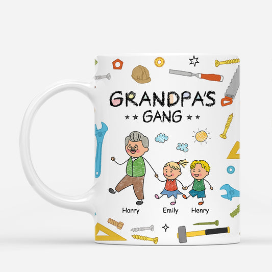 4810MUS1 custom gifts for grandad grandads gang mug 4810MKM0B