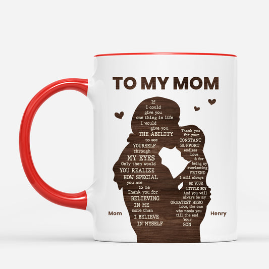 4817MUS2 personalized mug for dads to my dad photo message 4817M5QAB