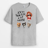 4830AUS2 personalized cat dad t shirt anti social cat apparel 4830AKYAD