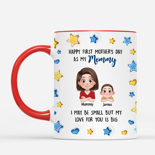 4835MUS2 3d printing effectpersonalized gifts for dad happy first fathers day 3d mug 4835M8LNB