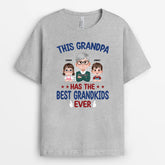 4838AUS2 personalized gifts for dads best kids ever t shirt 4838A