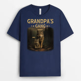 4847AUS2 personalized gifts for dad wolf daddys gang t shirt 4847A