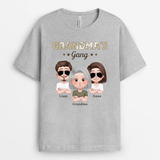 4853AUS2 personalized gifts for dad cool daddys gang t shirt 4853A5M0B